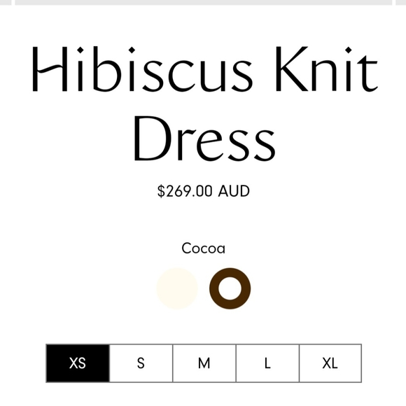 Hibiscus Knit Dress - Picture 4 of 5